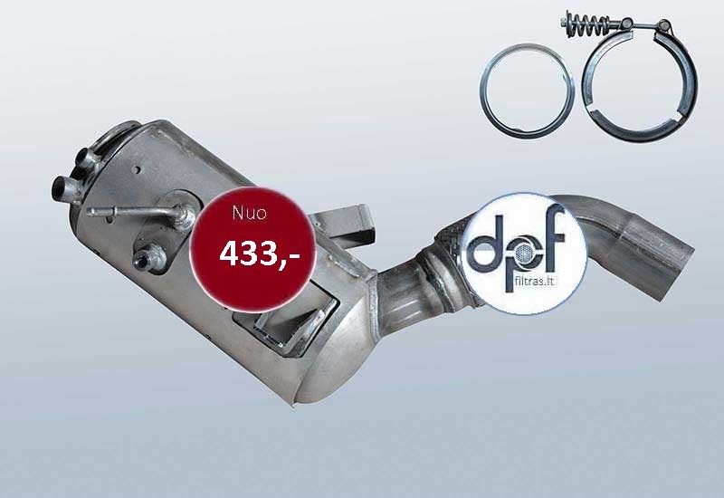 BMW-DPF_FIltRAS-BMW_X5_3.0d_xd_E70_X6_3.0d_xd_E71 18300445327, 18307807512, 18307812875 155 KW