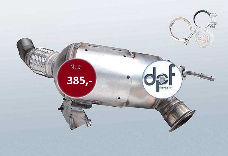 bmw e87 118d dpf filtras 90kw 0005164, 0005173, 0005AAG, 0005AAN