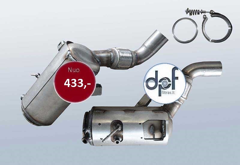 DPF_Filtras_BMW_325d_E91_E93_330d_330xd_530d_530xd_E60_E61_BMW_X3_30d_X3_30xd_E83 145 KW