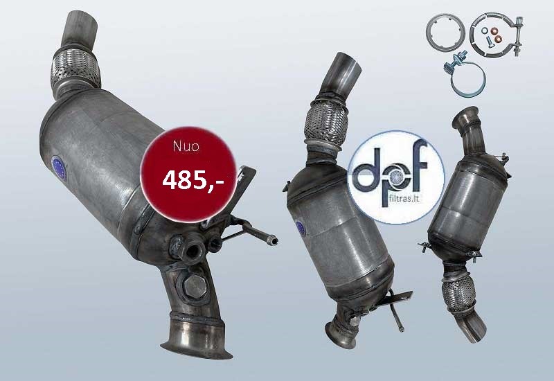 BMW E81 85 KW DPF FILTRAS NAUJAS NAUDOTAS KAINA