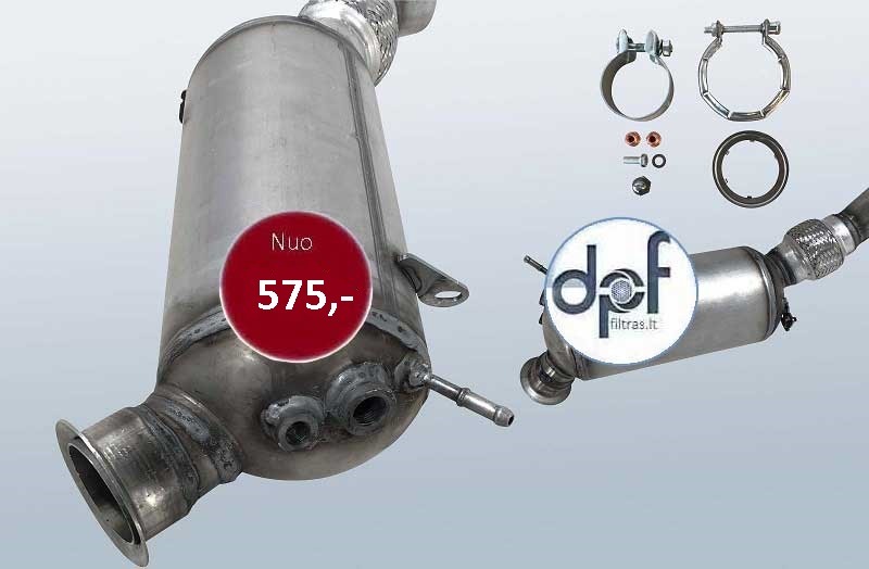 bMW  (F30 F35 F80) DPF FILTRAS 105 KW 2012 2013 2014 METAI 18308508993, 18308508994, 18308508995