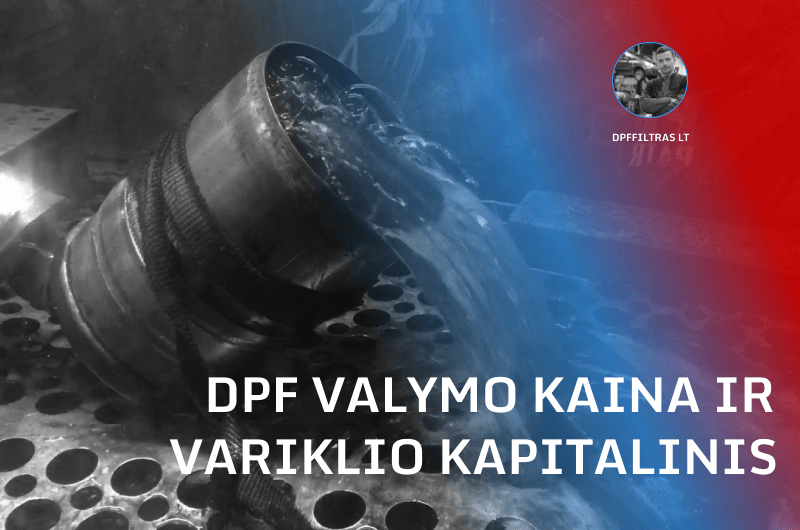 DPF FILTRO VALYMO KAINA